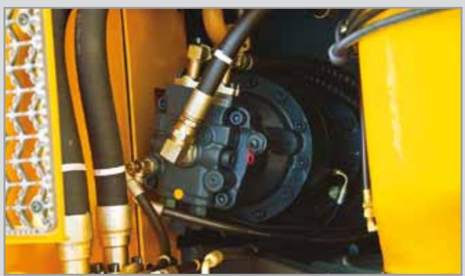 HYUNDAI 235LCR-9 - Les améliorations du système hydraulique - 2