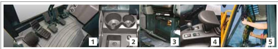 HYUNDAI 35Z-9 - Cabine de commande comfortable - 1