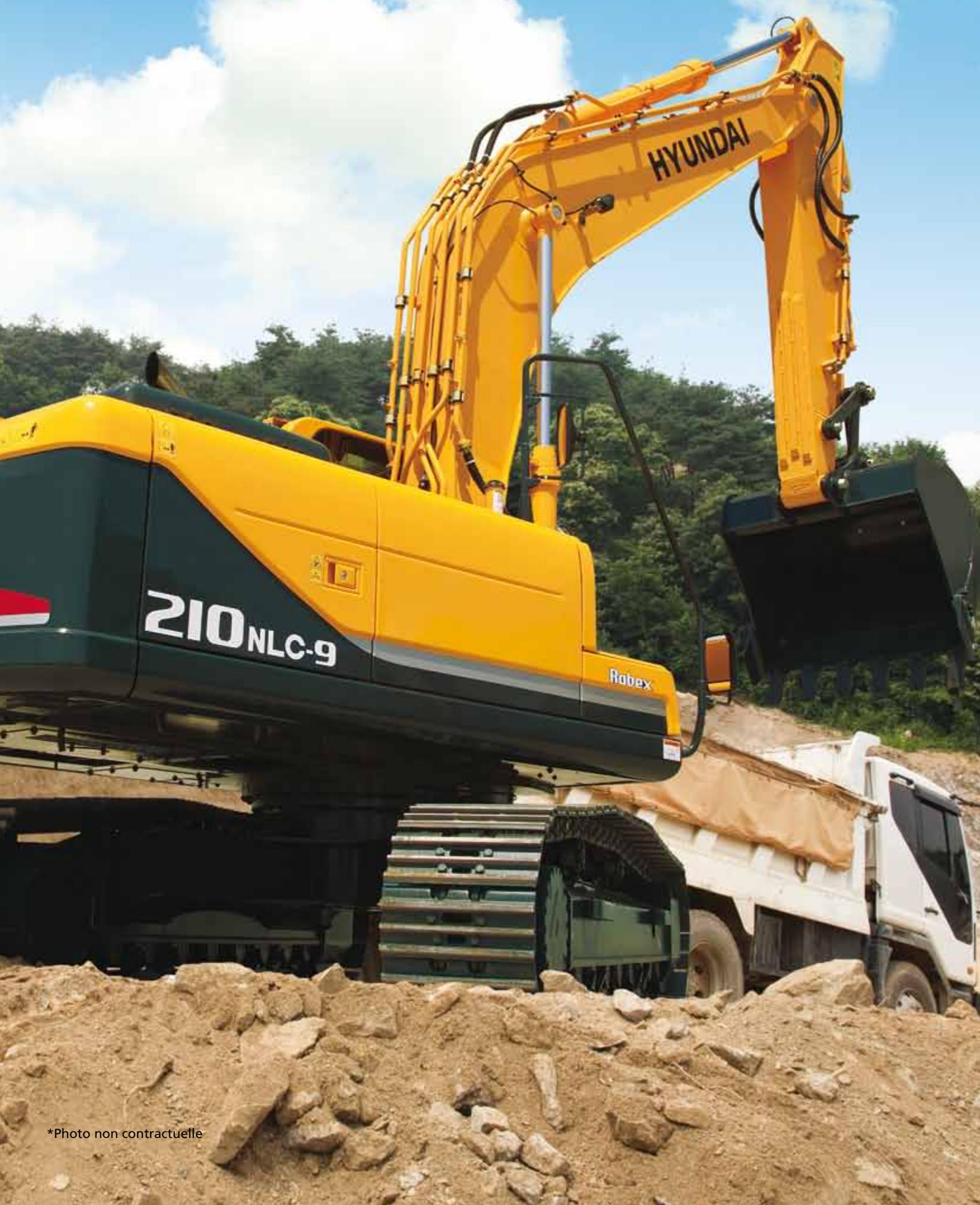 HYUNDAI R210NLC-9 - Quand le travail devient un plaisir - 1