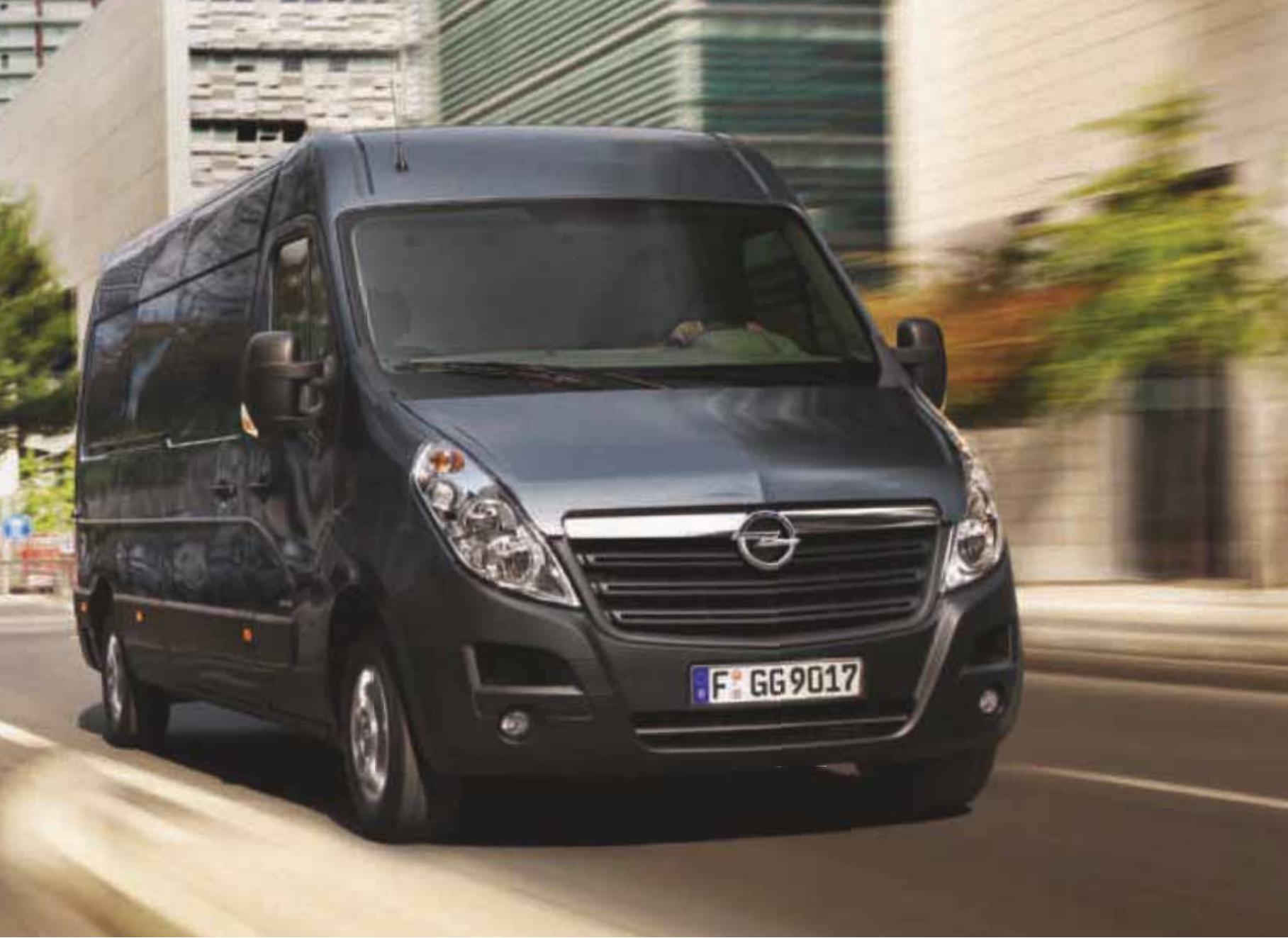 OPEL MOVANO - Moteurs à traction optimale. - 1