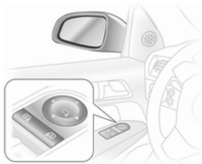 OPEL ASTRA III - Rétroviseurs extérieurs réglage électrique - 1