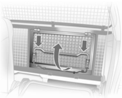 OPEL ASTRA III - Grille de coffre - 1