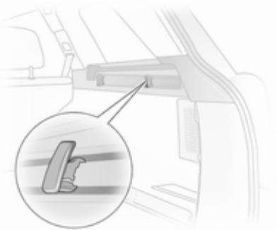 OPEL ASTRA III - Rails et crochets de chargement - 1