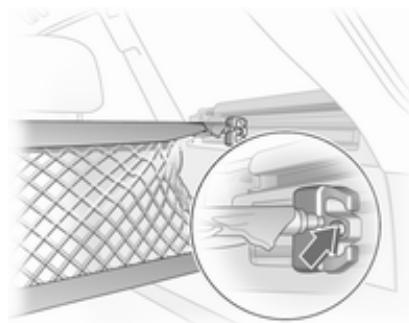 OPEL ASTRA III - Filet de séparation modulable - 1