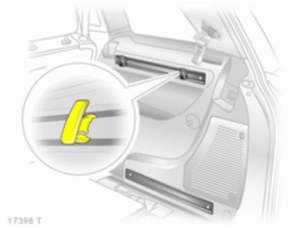 OPEL ZAFIRA II - Recouvrement desrangements dans le plancherarriere - 1