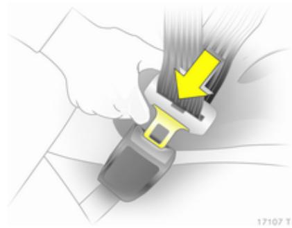 OPEL ZAFIRA II - Ceinture de sécurité à trois points - 2