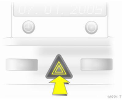 OPEL ZAFIRA II - Feux de détresse - 1