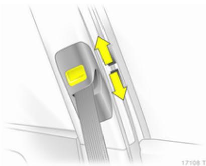 OPEL ZAFIRA II - Réglage en hauteur - 1