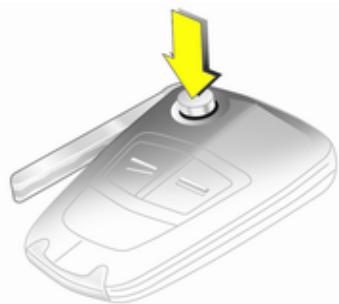 OPEL ZAFIRA II - Clé avec panneton rabattable - 1