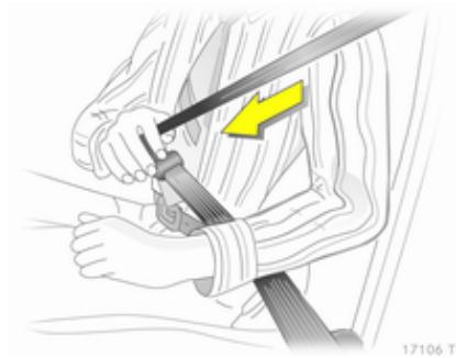 OPEL ZAFIRA II - Ceinture de sécurité à trois points - 1