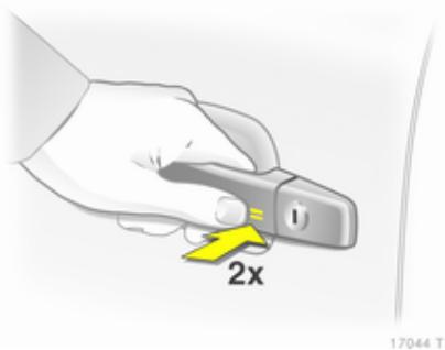 OPEL ZAFIRA II - Activation avec le système Open&amp;Start - 1