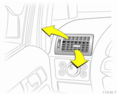 OPEL ZAFIRA II - Bouches d'aération avec molette - 2