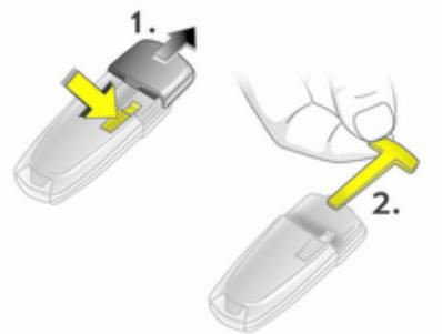 OPEL ZAFIRA II - Commande de secours - 1