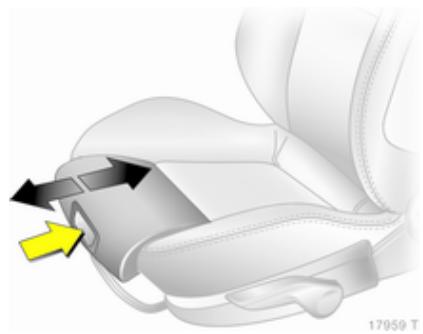 OPEL ZAFIRA II - Inclinaison de I'assise - 3
