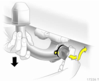OPEL ZAFIRA II - Démontage de la barre d'attelage - 1