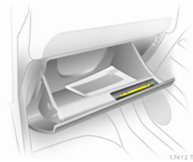 OPEL ZAFIRA II - Boite à gants - 1