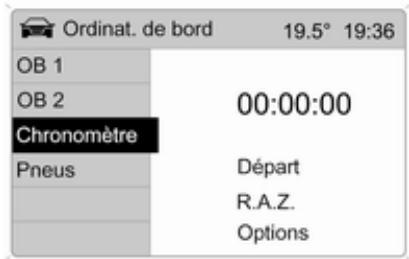 OPEL ZAFIRA II - Chronomètre - 1