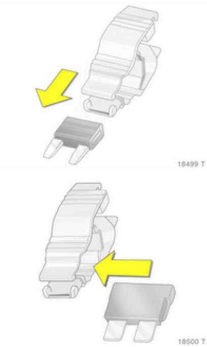 OPEL ZAFIRA II - Pince à fusibles - 1