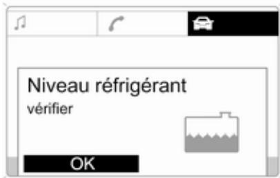 OPEL ZAFIRA II - Niveau du liquide de refroidissement du moteur - 1