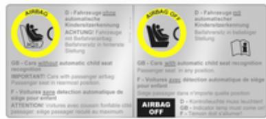 OPEL ZAFIRA II - Systèmes de sécurité pour infant avec transpondeurs - 1