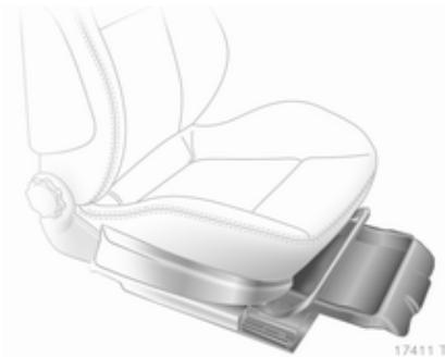 OPEL ZAFIRA II - Vide-poches sous le siège - 1