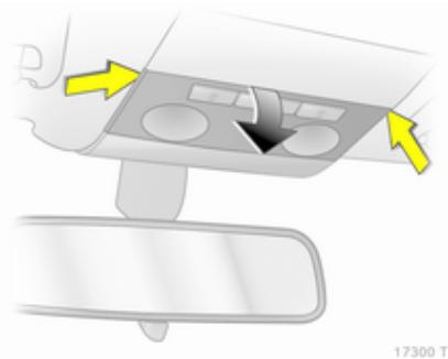 OPEL ZAFIRA II - Éclairage interieur - 1