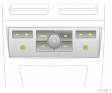OPEL ZAFIRA II - Infotainment System pour les sièges arrêté - 1