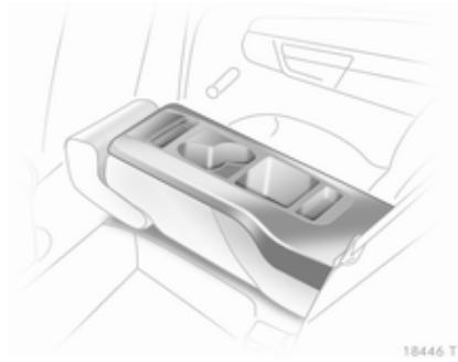 OPEL ZAFIRA II - Rabattre le dossier du siège central de la deuxième rangée - 2
