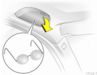 OPEL ZAFIRA II - Compartment de rangement pour lunettes - 1