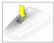 OPEL ZAFIRA II - Télécommande radio - 2