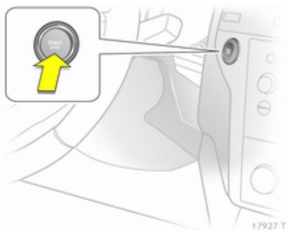 OPEL ZAFIRA II - Démarrage avec le bouton Start/Stop - 1