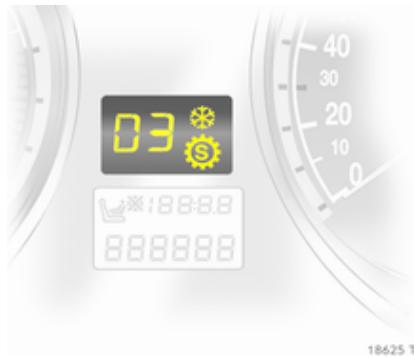 OPEL ZAFIRA II - Affichage de transmission - 1