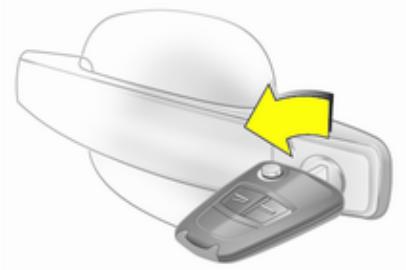 OPEL ZAFIRA II - Défaillance dans la télécommande ou le système Open&amp;Start - 1