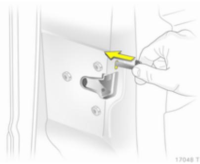 OPEL ZAFIRA II - Déverrouillage - 1