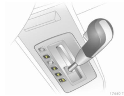 OPEL ZAFIRA II - Levier sélecteur - 2