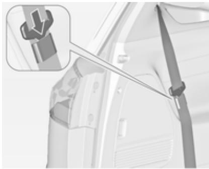 OPEL ZAFIRA TOURER - Rabattement des sièges de la troisième rangée - 1