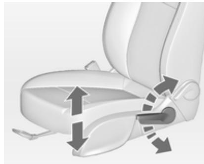 OPEL ZAFIRA TOURER - Hauteur de siege - 1