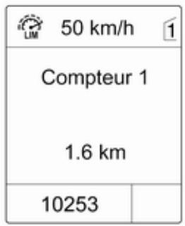 OPEL ZAFIRA TOURER - Réglage de la limitation de vitesse - 1