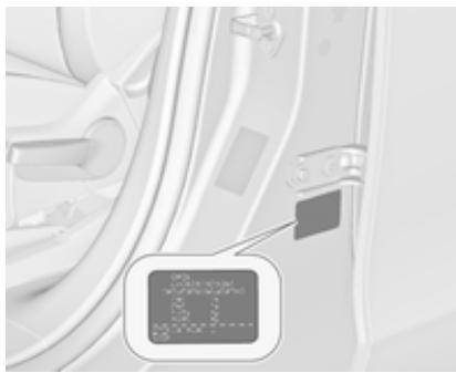 OPEL ZAFIRA TOURER - Identification du vehicule - 3