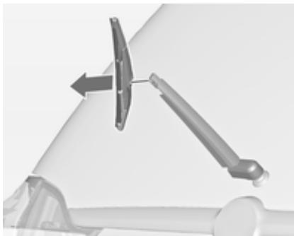 OPEL ZAFIRA TOURER - Balai d'essuie-glace de la lunette arrière - 1