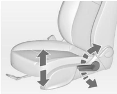 OPEL ZAFIRA TOURER - Hauteur de siège - 1