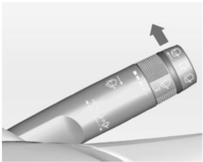 OPEL ZAFIRA TOURER - Lave-glace de lunette arrière - 1