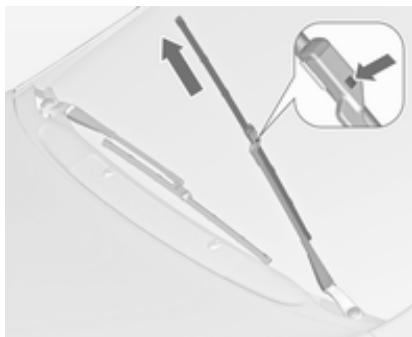 OPEL ZAFIRA TOURER - Remplacement des balais d'essuie-glace - 1