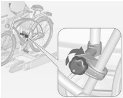 OPEL ZAFIRA TOURER - Verrouillage du système de transport arrêté - 6