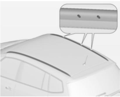 OPEL ZAFIRA TOURER - Pose de la galerie de toit - 1