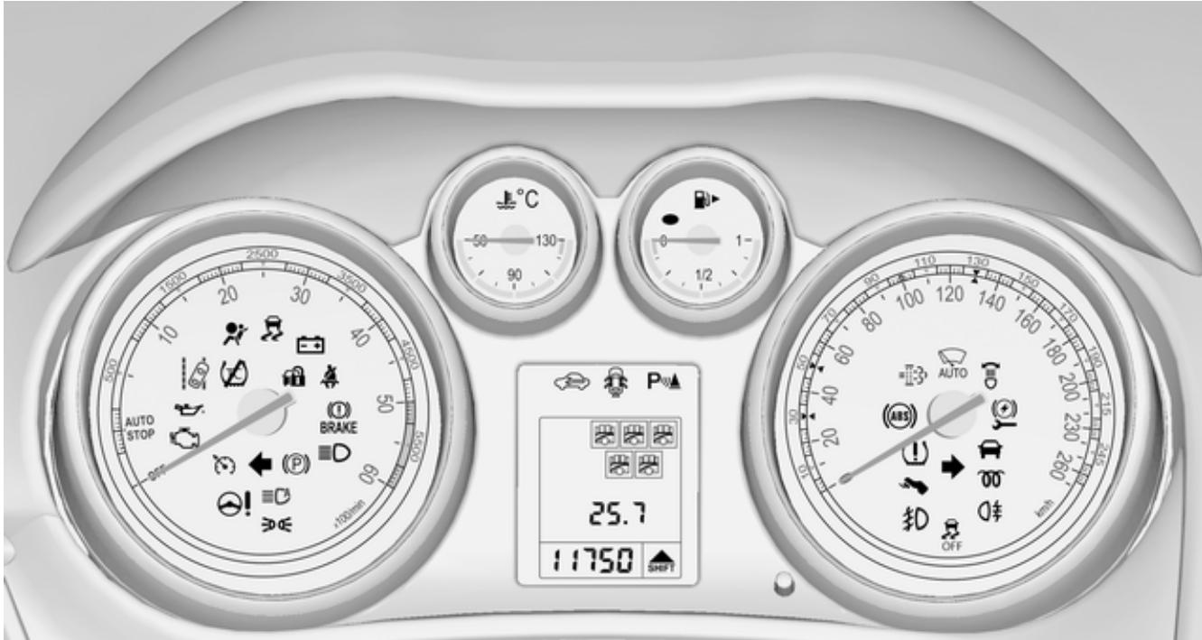 OPEL ZAFIRA TOURER - Témoins - 1
