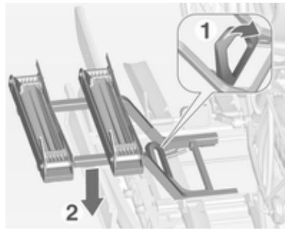 OPEL ZAFIRA TOURER - Fixation de l'adaptateur - 2