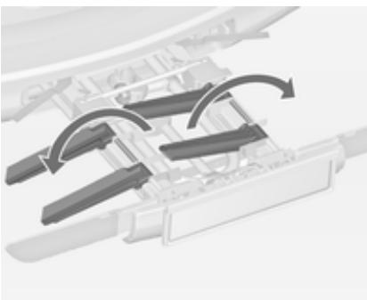 OPEL ZAFIRA TOURER - Verrouillage du système de transport arrêté - 2