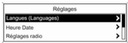 OPEL ZAFIRA TOURER - Réglages personnels dans l'affichage d'informations graphique - 2