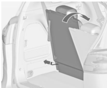 OPEL ZAFIRA TOURER - Rabattement des sièges dans le plancher du vehicule - 1